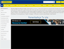 Tablet Screenshot of fbtvizle.com